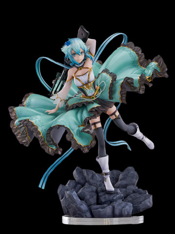 Sword Art Online - Sinon - Shibuya Scramble Figure - 1/7 - Crystal Dress Ver. (CyberZ, eStream)