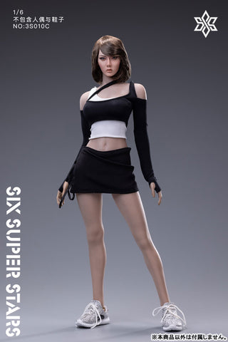 1/6 Female Outfit Black & White C [DOLL ACCESSORY]