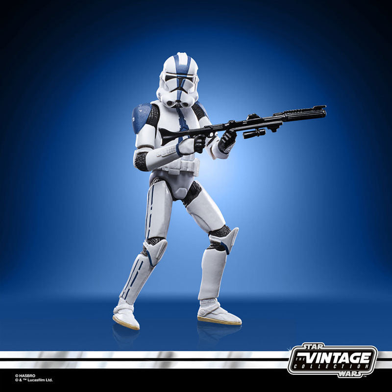 "Star Wars" "VINTAGE Series" 3.75 Inch Action Figure Clone Trooper (501st Battalion)