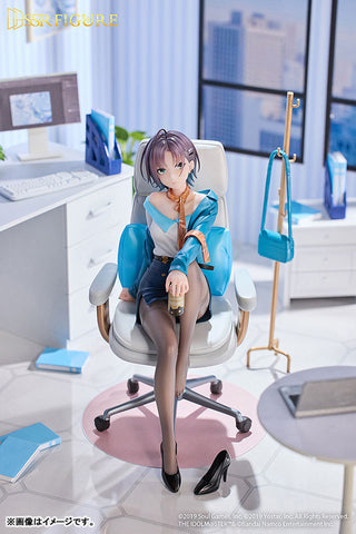 Mahjong Soul - THE iDOLM@STER: Shiny Colors - Asakura Toru - SSR Figure - Effortless Work Ver. (Infinity Studio)