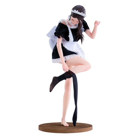 Original - She is real Water Droplet - Maid - 1/6 (Bear Panda)