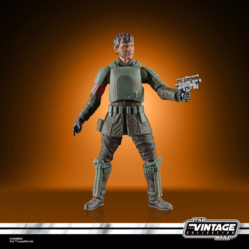 "Star Wars" VINTAGE Series 3.75 Inch, Action Figure Din Djarin (Morak) "Mandalorian"