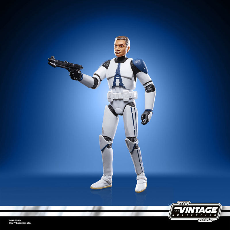 "Star Wars" "VINTAGE Series" 3.75 Inch Action Figure Clone Trooper (501st Battalion)