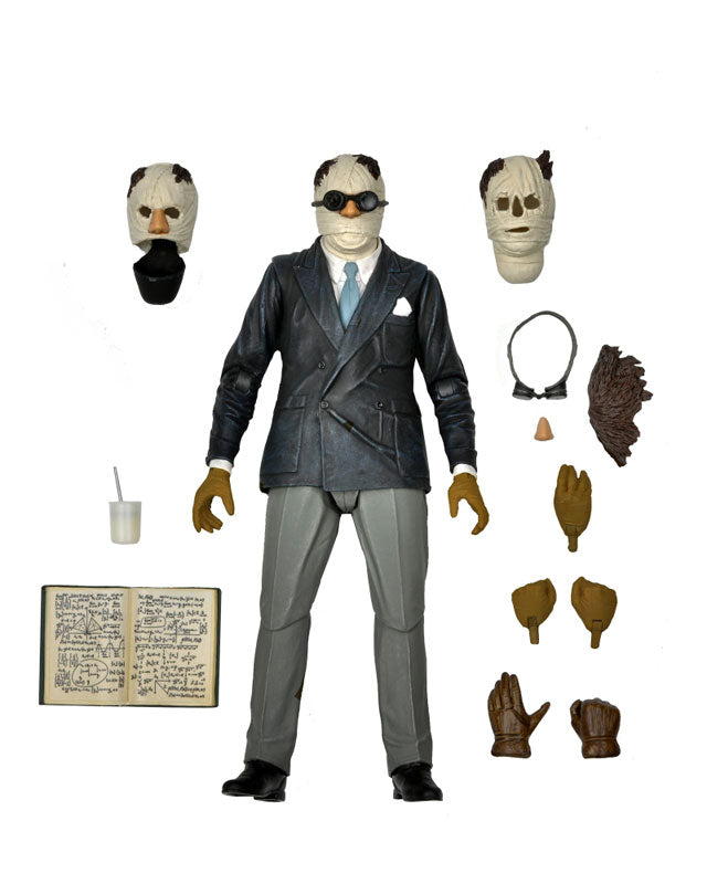 Universal Monsters/ The Invisible Man: Dr. Jack Griffin Ultimate 7 Inch Action Figure