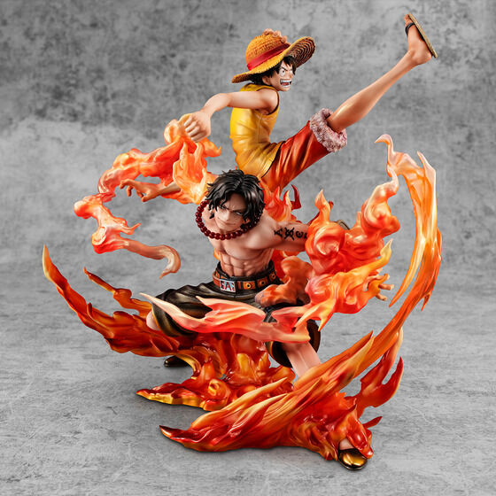 One Piece - Monkey D. Luffy - Portgas D. Ace - Portrait Of Pirates