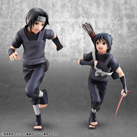 Naruto Shippuuden - Uchiha Itachi - Uchiha Sasuke - G.E.M. - 2027 Re-release (MegaHouse) [Shop Exclusive]