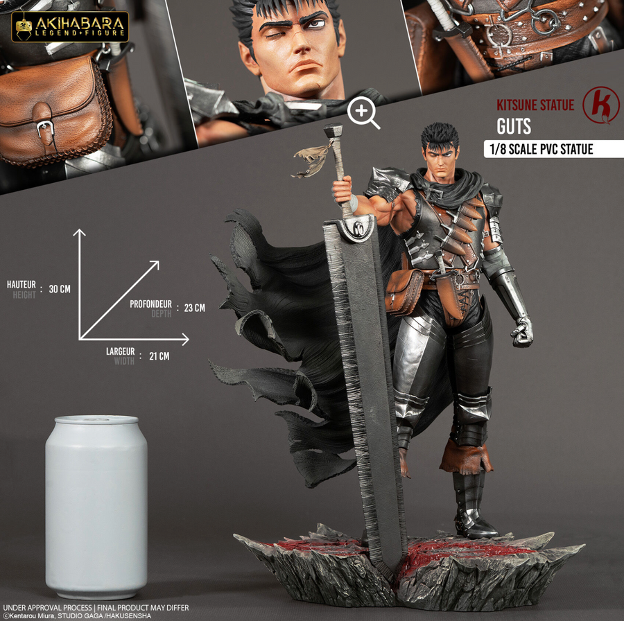 Berserk - Guts - Akihabara Legend Figure - 1/8 (Chibi