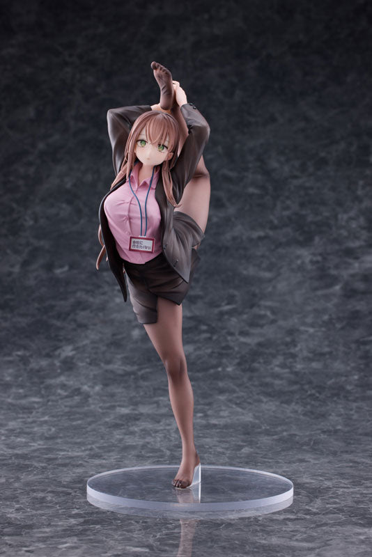 Original - Surprisingly Flexible Office Lady - Pink Ver. - 1/6 - With Tapestry (MAGI ARTS)