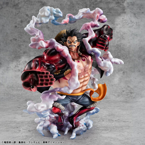 One Piece - Monkey D. Luffy - Portrait Of Pirates "SA-MAXIMUM" - 1/8 - Gear Fourth, Boundman, 10th Limited Ver. (MegaHouse) [Shop Exclusive]