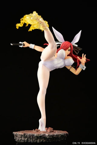 Fairy Tail - Erza Scarlet - 1/6 - High Kick Ver., White Bunny (Orca Toys)