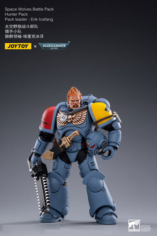 JOYTOY x Warhammer 40000 1/18 Space Wolf Battle Pack, Hunter Pack