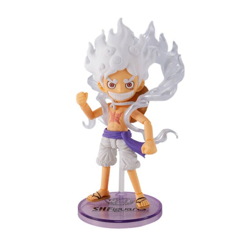 One Piece - Monkey D. Luffy - S.H.Figuarts - World Collectable Figure - Gear 5 (Bandai Spirits) [Shop Exclusive]