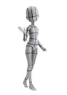 S.H.Figuarts - Body-chan - Wireframe, Ken Sugimori Edition, Gray Color Ver. (Bandai Spirits)