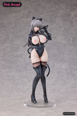 Original - Neko no Onna Happy-chan - DX Ver. - 1/6 - Different Colour Edition (Pink Rouge)