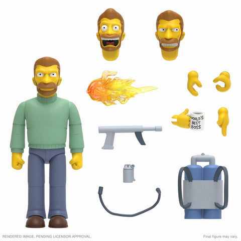 The Simpsons / Hank Scorpio Ultimate 7 Inch Action Figure