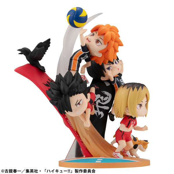Haikyuu!! - Hinata Shouyou - Kageyama Tobio - Kozume Kenma - Kuroo Tetsurou - FigUnity (MegaHouse)