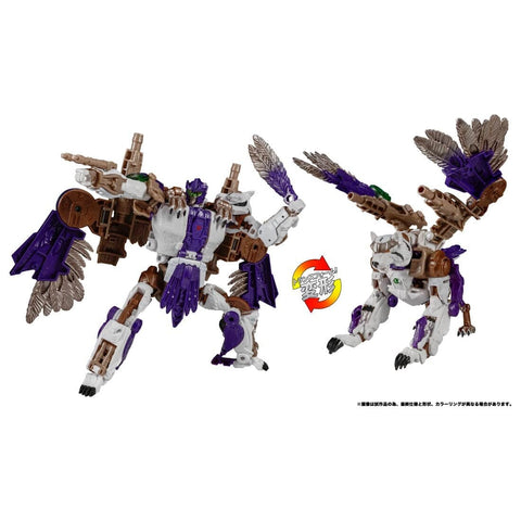 Super Lifeform Transformers: Beast Wars Metals - TigerHawk - Leader Class - Transformers Legacy  (TL-64) - Transformers Legacy United (Hasbro, Takara Tomy)