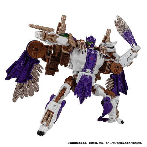 Super Lifeform Transformers: Beast Wars Metals - TigerHawk - Leader Class - Transformers Legacy  (TL-64) - Transformers Legacy United (Hasbro, Takara Tomy)