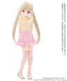 1/3 Scale's 45 Striped Knee-high Socks Pastel Pink x White (DOLL ACCESSORY)