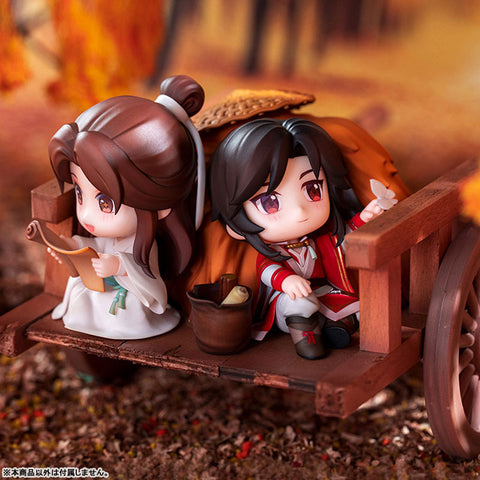 Comic "Heaven Official's Blessing" Xie Lian & San Lang Mountain Walking in Twilight Maple Figure