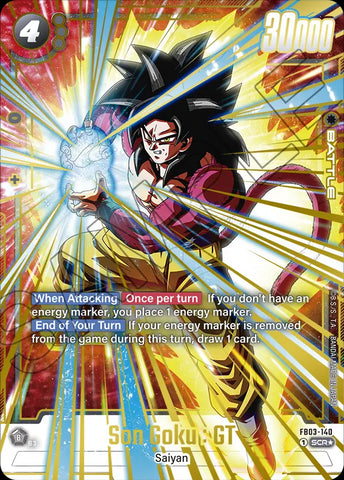 FB03-140 - Son Goku : GT - Secret Parallel - Japanese Ver. - Dragon Ball Super