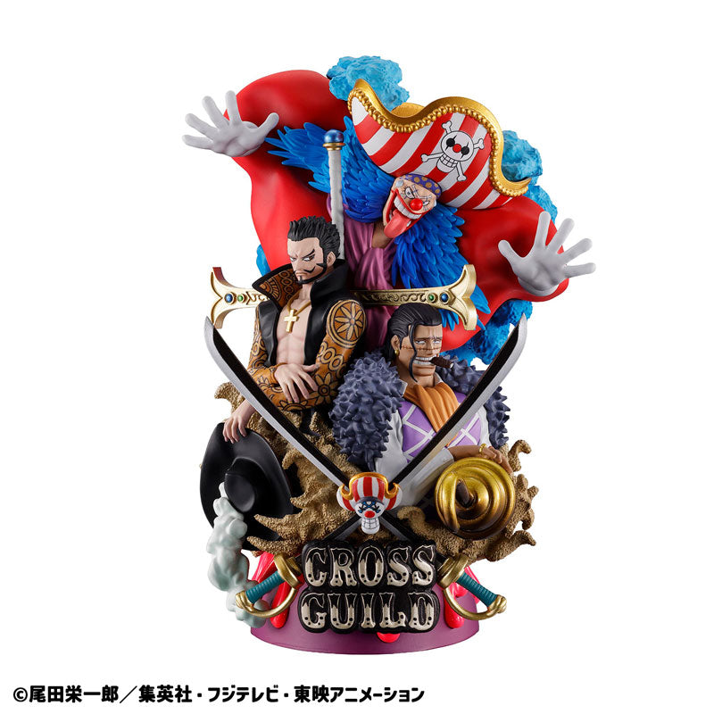 Douke no Buggy, Dracule Mihawk, Sir Crocodile - One Piece