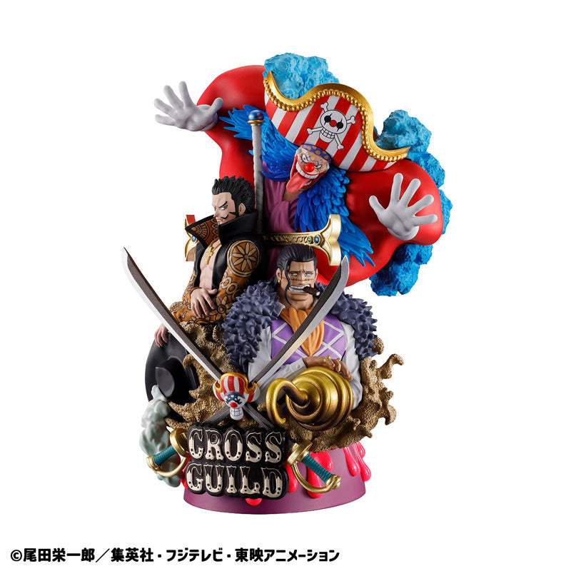 Douke no Buggy, Dracule Mihawk, Sir Crocodile - One Piece