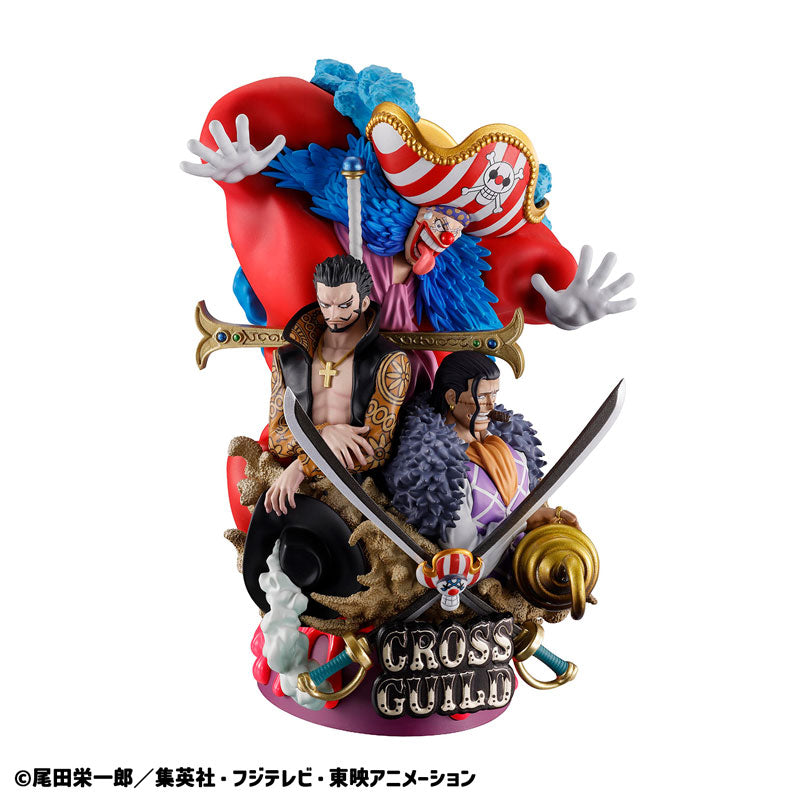 Douke no Buggy, Dracule Mihawk, Sir Crocodile - One Piece