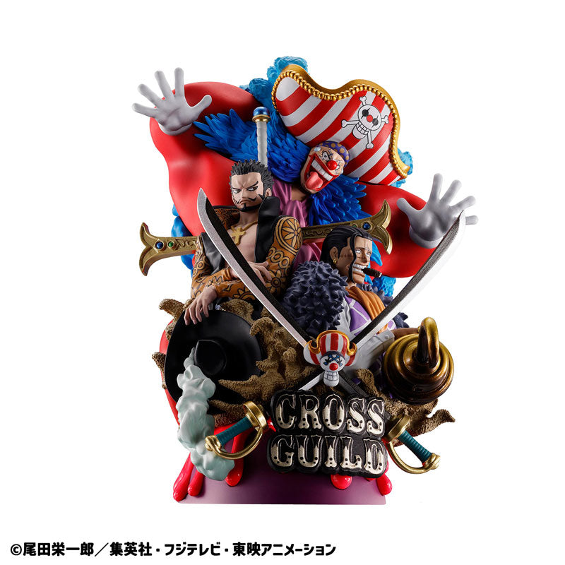 Douke no Buggy, Dracule Mihawk, Sir Crocodile - One Piece