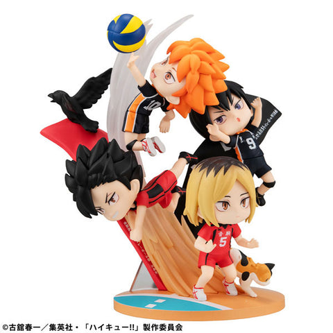 Haikyuu!! - Hinata Shouyou - Kageyama Tobio - Kozume Kenma - Kuroo Tetsurou - FigUnity (MegaHouse)