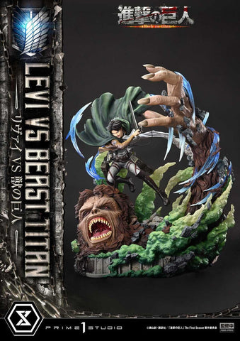 Shingeki no Kyojin - Kemono no Kyojin - Levi - Ultimate Premium Masterline (UPMAOT-02) - 1/4 (Prime 1 Studio)