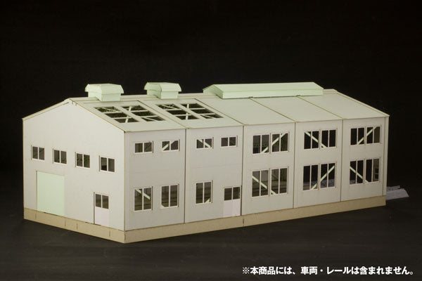 1/80 Train Depot Paper Kit