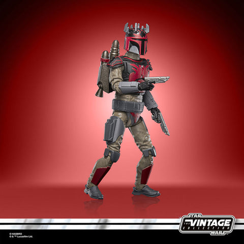 Star Wars VINTAGE Series 3.75 Inch Action Figure Mandalorian Super Commando Captain