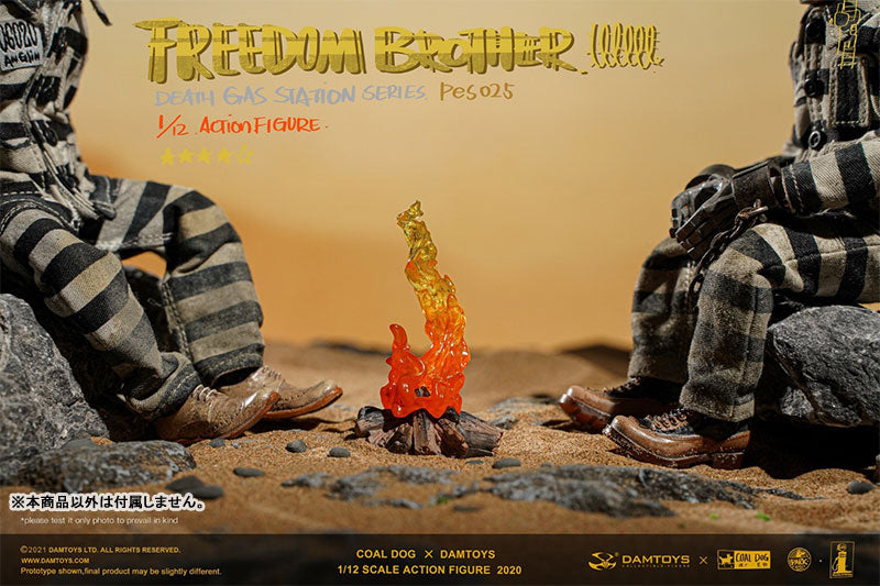 DAMTOYS x Coaldog 1/12 Death Gas Station Series Freedom Brothers