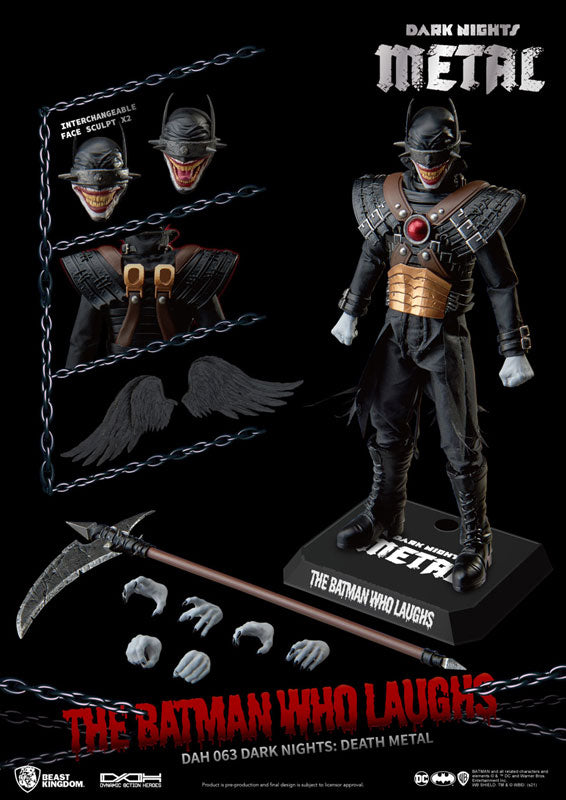 Dynamic 8ction Heroes #063 -Action Figure: DC Comics- The Batman Who Laughs [Comic / Dark Nights: Metal]