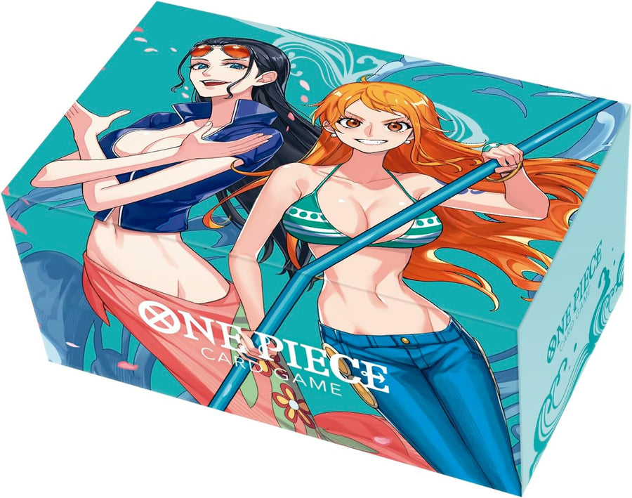 One Piece Trading Card Game - Card Storage Box - Nami & Robin (Bandai)