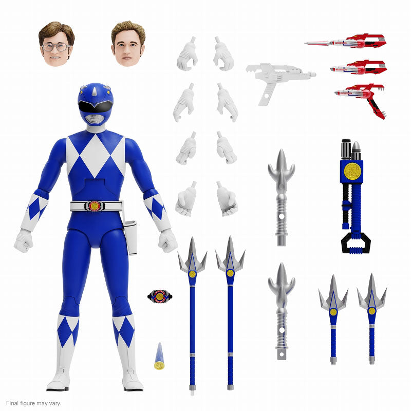 Mighty Morphin Power Rangers/ Blue Ranger Ultimate Action Figure