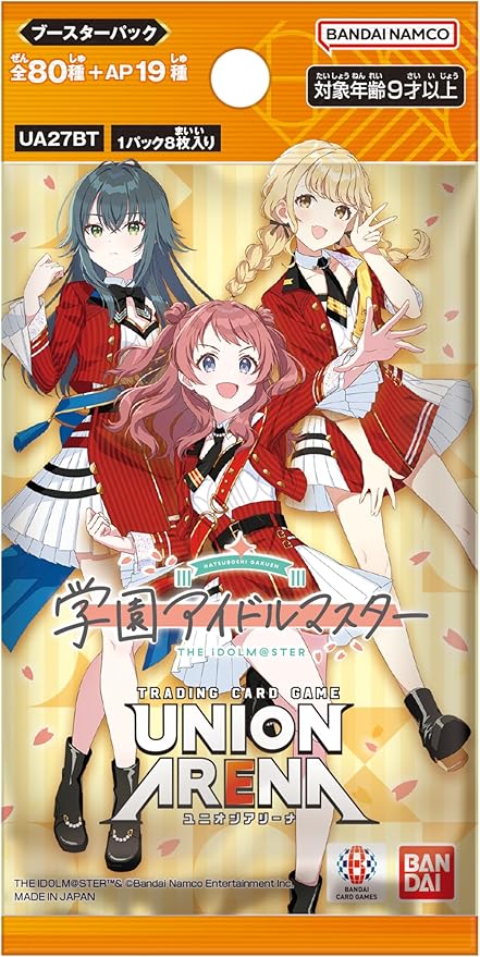 UNION ARENA Trading Card Game - Booster Box - Gakuen Idolmaster [UA27BT] (BOX) 16 packs