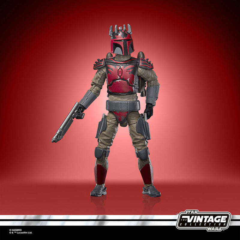 Star Wars VINTAGE Series 3.75 Inch Action Figure Mandalorian Super Commando Captain