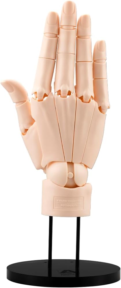 Artist Support Item - Hand Model - 1/1 - R Pale Orange (Kotobukiya)