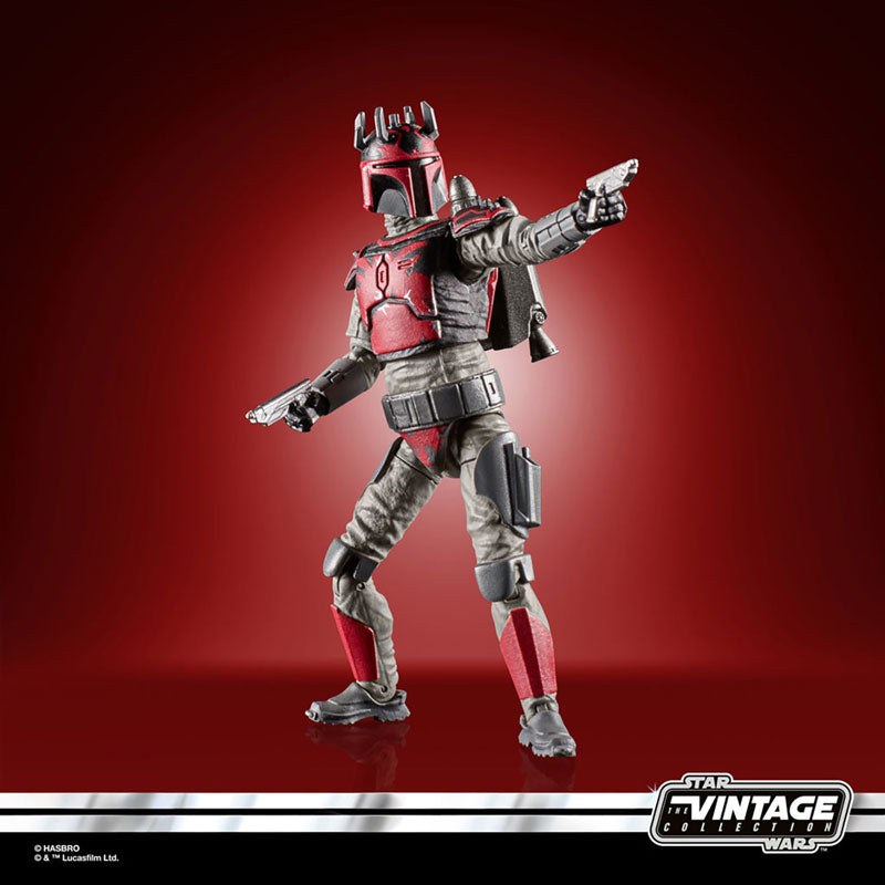 Star Wars VINTAGE Series 3.75 Inch Action Figure Mandalorian Super Commando Captain