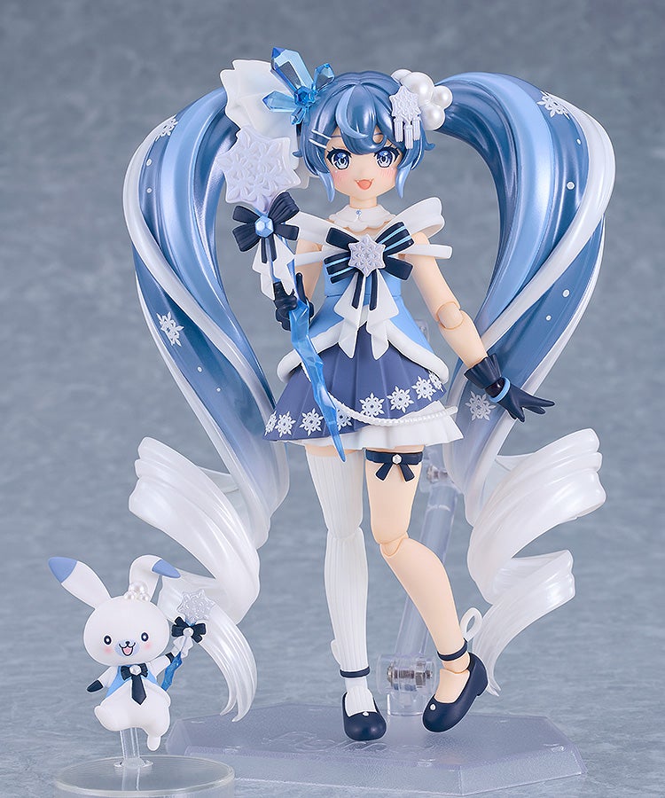 Vocaloid - Hatsune Miku - Rabbit Yukine - Figma (#669) - Snow, Crystal ...