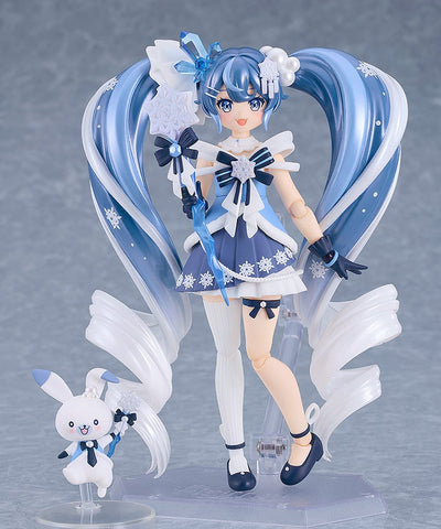 Vocaloid - Hatsune Miku - Rabbit Yukine - Figma (#669) - Snow, Crystal Snow Ver. (Good Smile Company) [Shop Exclusive]
