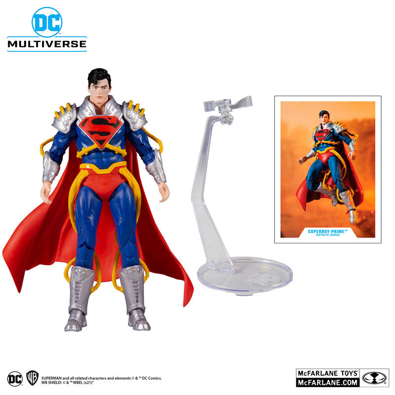 DC Multiverse 7 Inch Action Figure Super Boy Prime [Comic/Infinite