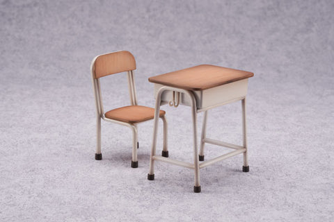 School Desk & Chair Set 1/7