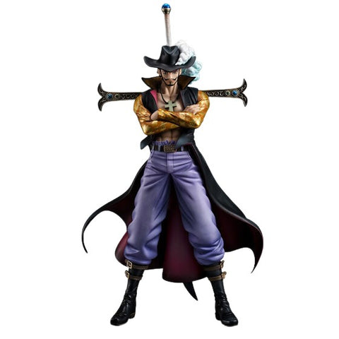 One Piece - Dracule Mihawk - Excellent Model - Portrait Of Pirates DX - 1/8 - Ver. R (MegaHouse) [Shop Exclusive]