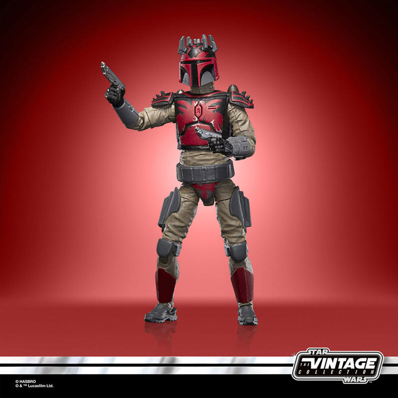 Star Wars VINTAGE Series 3.75 Inch Action Figure Mandalorian Super Commando Captain