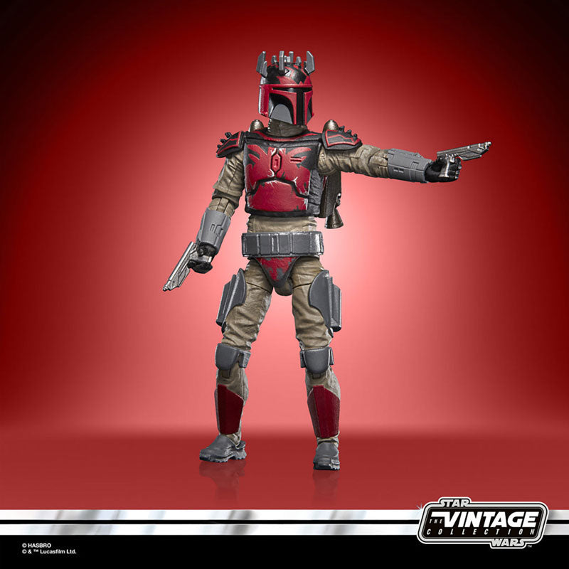 Star Wars VINTAGE Series 3.75 Inch Action Figure Mandalorian Super Commando Captain