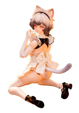 Original - Cat Maid Little Pudding - 1/12 (Bear Panda, Eiifox)