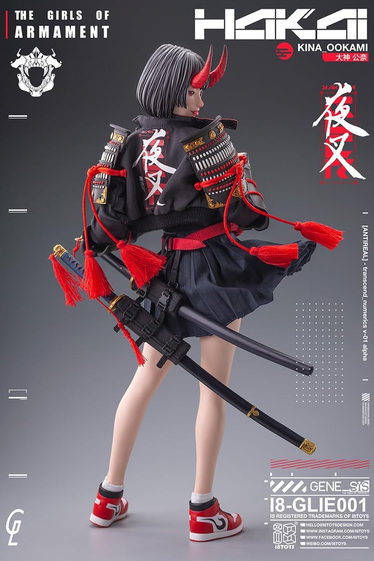 THE GIRLS OF ARMAMENT - I8-GLIE001 - Kina Ogami - 1/6 (i8TOYS)